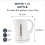 Pifco White Essentials Kettle 2