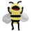 Plush Cartoon Bee Hand Puppet Stuffed Insect Interactive Pretend Play Puppet 1