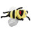 Plush Cartoon Bee Hand Puppet Stuffed Insect Interactive Pretend Play Puppet 8