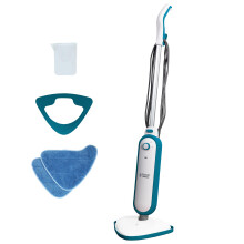 Russell Hobbs Upright Steam Mop, 1.4kW Power, 380ml Water Tank, 30-Second Heat-up, 15-Minute Run-Time, Sealed Hard Floors, Tiles, Vinyl Flooring,