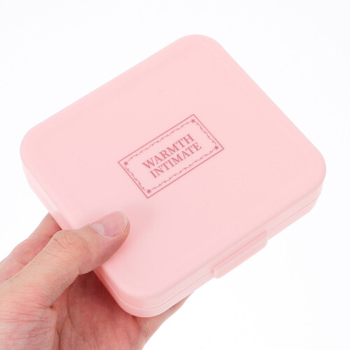 Pink bind og tamponholder til pung1 stk. 2
