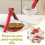 3-in-1 hitzebeständiger Küchenclip, 22 cm 4