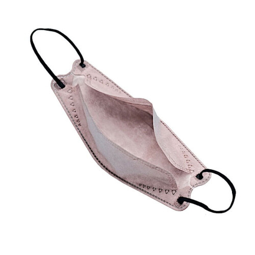 BalsaCircle 10 Disposable Dusty Rose 4 Layer Disposable Face Masks Protective Covers Personal Protection Gear