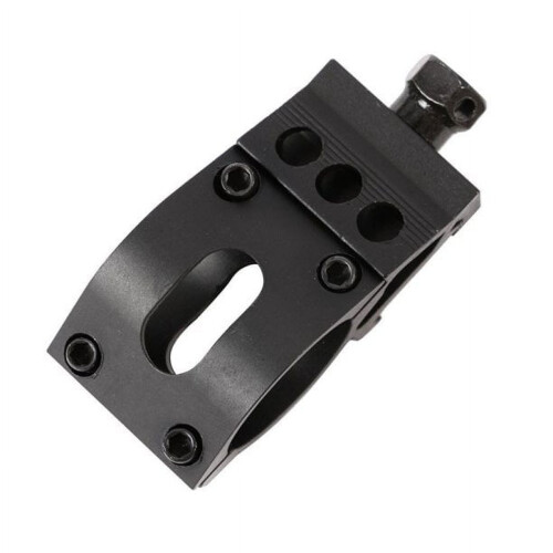 Picatinny Rail Mount 45 Degree Offset 25.4mm Black 1 Pack 2