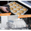 Ensemble de plaques de cuisson en acier inoxydable avec grille, 4 pièces 4