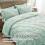 Σετ πάπλωμα King Size Sage Green – Εξαιρετικά μαλακό Boho Pintuck, 3 τεμάχια εναλλακτικά 4