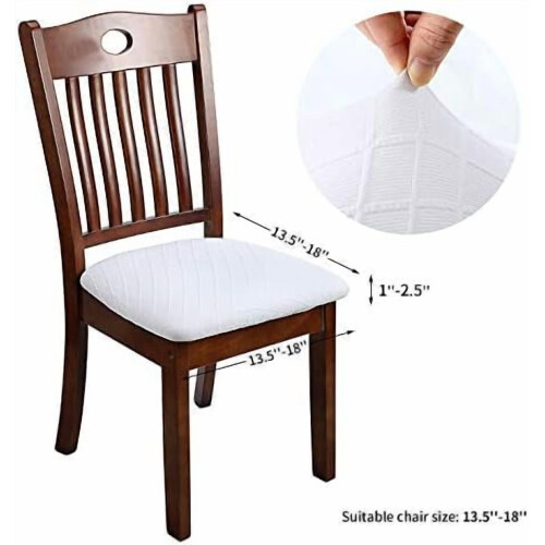 Stretch-Esszimmerstuhlhussen, 4er-Pack 2