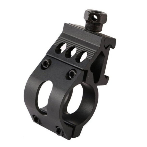 Picatinny Rail Mount 45 Degree Offset 25.4mm Black 1 Pack 1