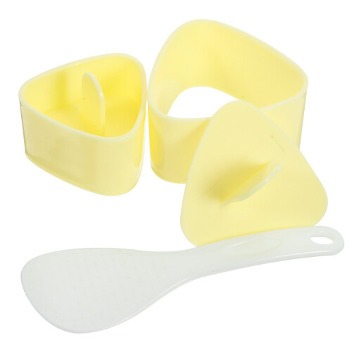 1 Set Convenient Onigiri Molds Assorted Color For Diy Kitchen Tool