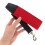 1Pack Ergonomic Saxophone Neck Strap Red Polyester for Musicians 7