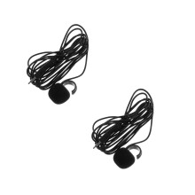 2pcs Flute Fingertip Microphone with Long Wire Clip – Compatible with Flute, Erhu & Other Instruments