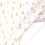 Honmine witgouden kerstcadeaupapierrol met 1