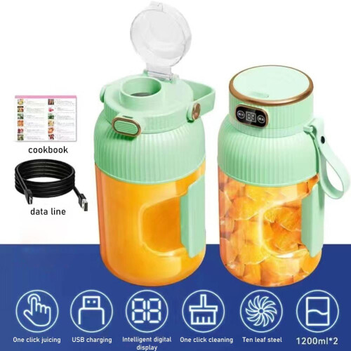 Portable Juicer Multifunctional Portable Juicer Cup with Digital Display 1