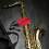 1Pack Ergonomic Saxophone Neck Strap Red Polyester for Musicians 4