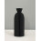Matte Black Ribbed Vase Set 2 Sizes 4