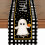 Halloween Table Runner with Bat & Cat Design, 33 x 274 cm 4