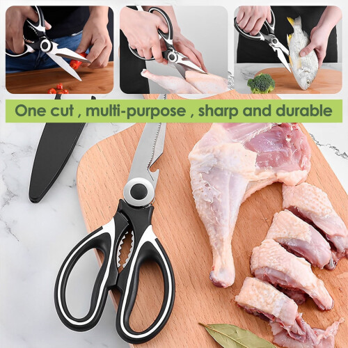 Kitchen Scissors Set Stainless Steel 3 pcs 2