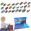 Ημερολόγιο Χριστουγέννων Mini Racers με αυτοκίνητα pull-back 3