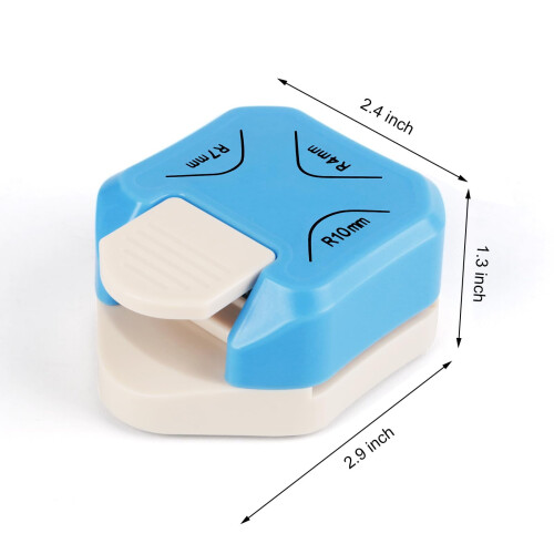 3-in-1 Paper Corner Punch – 4mm, 7mm, 10mm 1