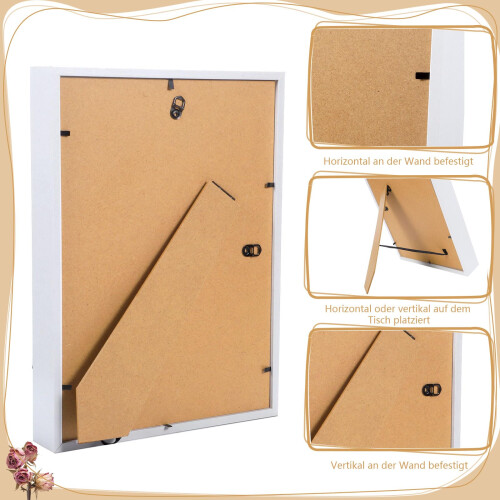 Shadow Box Frame A4, Box Frame Shadow Box Frames For Crafts 3d Deep 3d Frame For Filling Objects Diy Artworks 2
