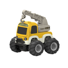 Bouwvoertuigen voor kinderen van 3-8 jaar – Kiepwagen, betonmixer, graafmachine, kraan – Educatief bouwspeelgoed, compatibel met LEGO