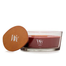 WoodWick Scented Candle with Crackling Wick | Rouge Oud Ellipse Candle | Long Burning Candles: Up to 50 Hours Burn Time | Perfect Gifts for Women