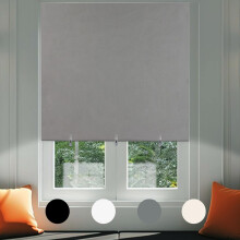 No Drill Blackout Blind Stick on Curtains Thermal Insulated, Adjustable Clips Self Adhesive Cut to Size Easy Fit Temporary Blackout Window Blinds for