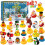 Ροζ Χριστουγεννιάτικο Ημερολόγιο με Καουτσούκ και Πάπιες – Συμβατό με 6