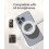 Treppiede magnetico per iPhone MagSafe - Asta per selfie da 64" con telecomando, supporto da viaggio per iPhone 17 Pro Max 3