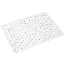 Tappetino da bagno in bambù, tappeto per bagno, pavimento in legno, doccia, vasca, impermeabile, antiscivolo, accessori 40x60 cm, facile da pulire,