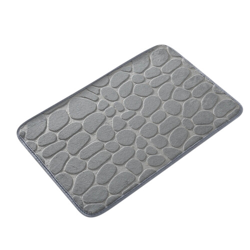 Memory Foam Bath Rug 60x40cm Non-Slip Absorbent Mat 1