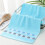 100% Cotton Bath Towel 73x34cm Soft Absorbent Fast-Drying 4