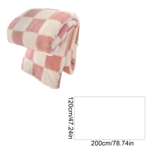 Coral Fleece Throw Blanket Extra Thick 48x72 inch 2