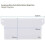 EveryHome Vertical Blind Weights 89mm (3.5 inches) - Replacement Weights Slats (20) 3