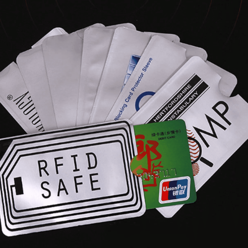 CCOCC8 τεμάχια μανίκια αποκλεισμού Rfid, κάρτα αποκλεισμού Rfid από παχύτερο υλικό, 2