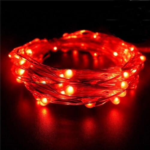 BalsaCircle 7,5 πόδια κόκκινο 20LED φώτα νεράιδας γιρλάντα κεντρικά διακοσμητικά γάμου