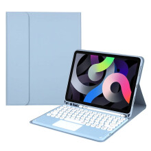 Nouveau modèle compatible avec l'iPad 10,9 pouces, clavier Bluetooth, étui de protection, iPad Air 10,2 pouces, clavier 4 Touch Pro et étui en