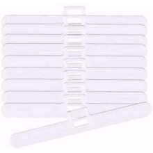 Vertical Blind Top Hangers for 89 mm Slats, White, Spare Parts for Repair (10, White)