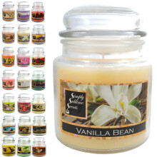 SIMPLY SUBLIME SCENTS - Luxury Scented Candle - Exceptional Fragrance Oil - Medium Glass Jar, Up to 76 Hours - Clever Wax Formula for a Long, Clean