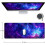 Purple Galaxy Gaming Mouse Pad 31,5x11,8", Ραμμένες άκρες, Αντιολισθητική βάση – Συμβατό με όλα τα 2