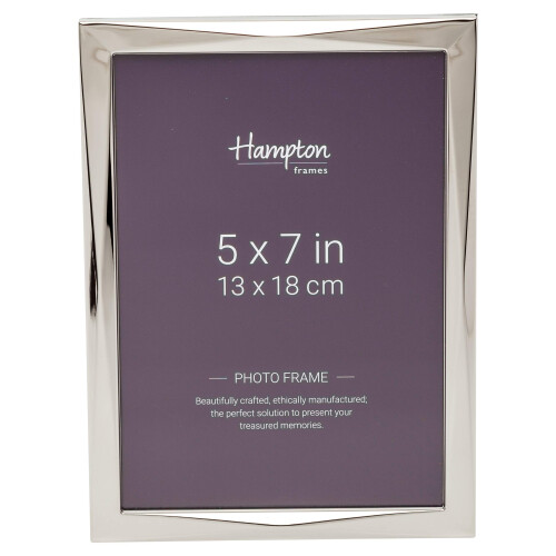 Hampton Frames Photo Frame, Silver, 5x7 (13x18cm)