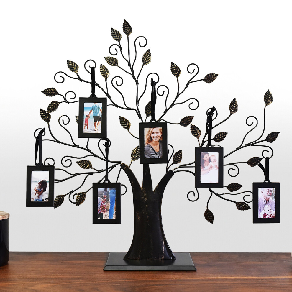 Thetford Design Family Tree Photo Frame With 6 Hanging Picture Frames 5051222770139