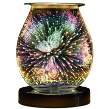Cello Butterfly 3D Touch Electric Melt Burner ? Electric Air Diffuser, Fragrance Wax Melt & Essential Oil Heater, New Home Gift, Room Decor, Bedroom