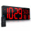 Large Digital Wall Clock with Remote Control 17.2" LED Large Display Timer with Temperature Date Week Auto DST Adjustable Brightness, Big Wall Alarm 1