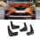 4Pcs Black Mud Flaps for Captur 2019-2024, Impactproof & High Strength 6