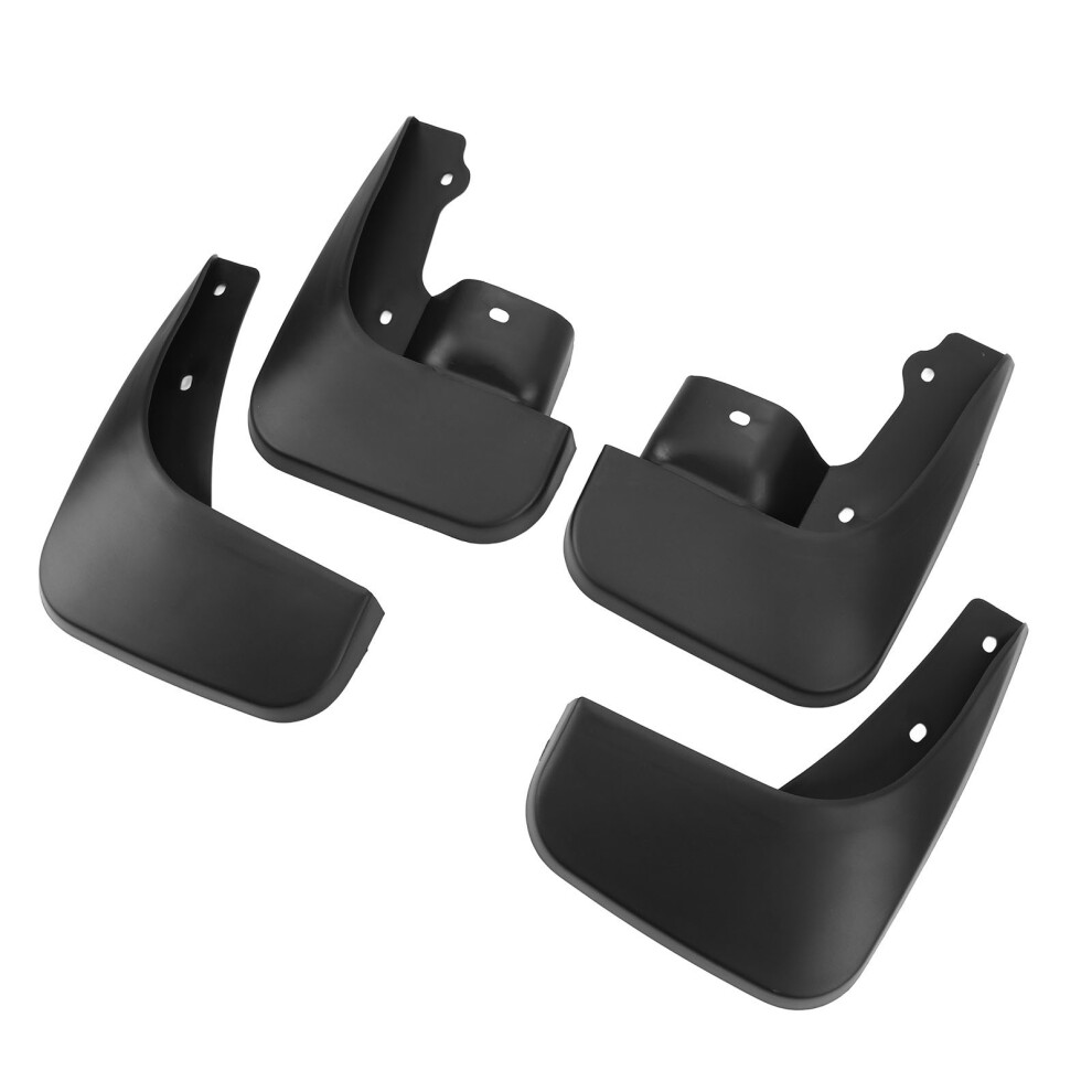 Jimny Wheel Mudguards 4Pcs Shockproof Mudflaps Kit For Black 4081384138967