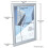 Hampton Frames A4 Snap Frame 21x30cm Silver Pack of 1, Acrylic Front, Front Loading, Break Resistant, Anti Reflective, Includes Fixing Kit, Easy 3