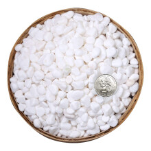 Hisredsun 3.96 lb White Decorative Stones,0.23-0.35in Natural Gravel Rocks for Plant Pots,Small River Rocks for Landscaping, Vase
