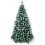 SunJas Artificial Christmas Tree Pine Material PVC (120cm, 390pints) 1