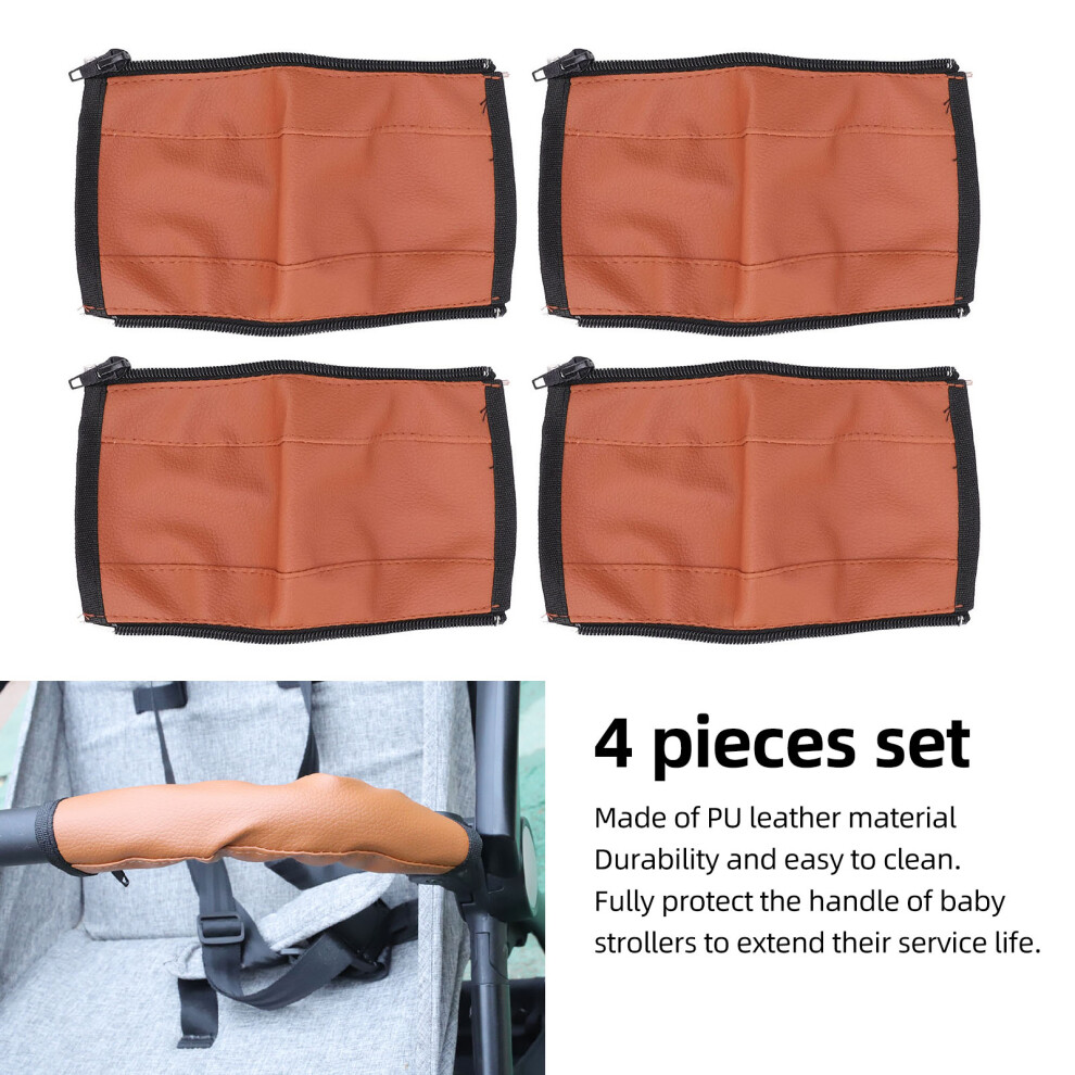 Universal Washable Pram Handle Sleeves (4pc)